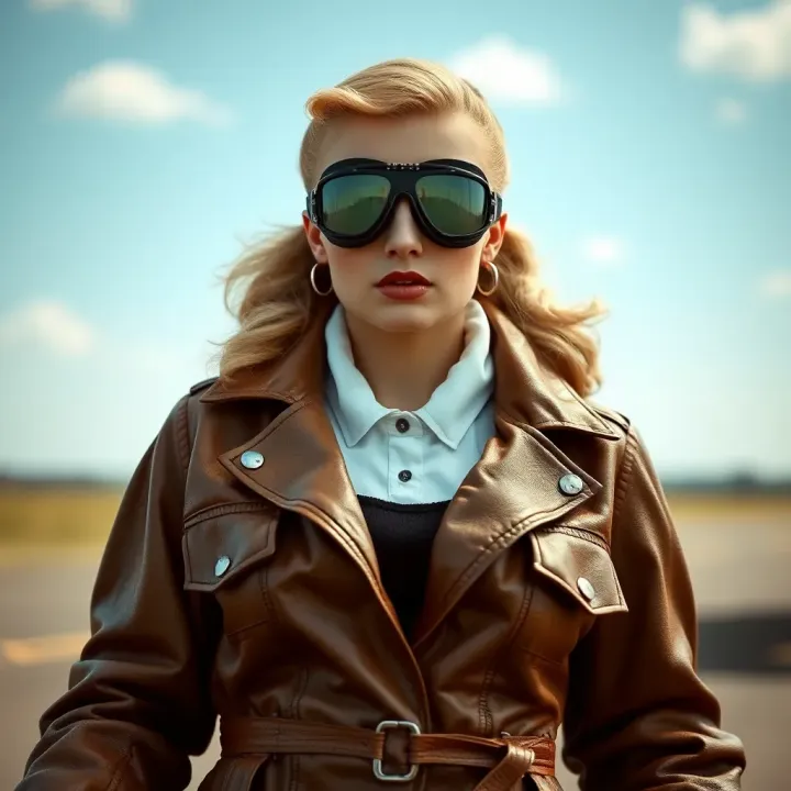 Aviator Pin Up: Style and History Explained