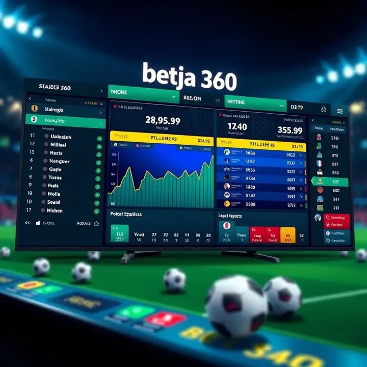 Detailed Statistics and Interactive Features on Bet9ja 360 Detailed sports statistics and interactive betting features on Bet9ja 360