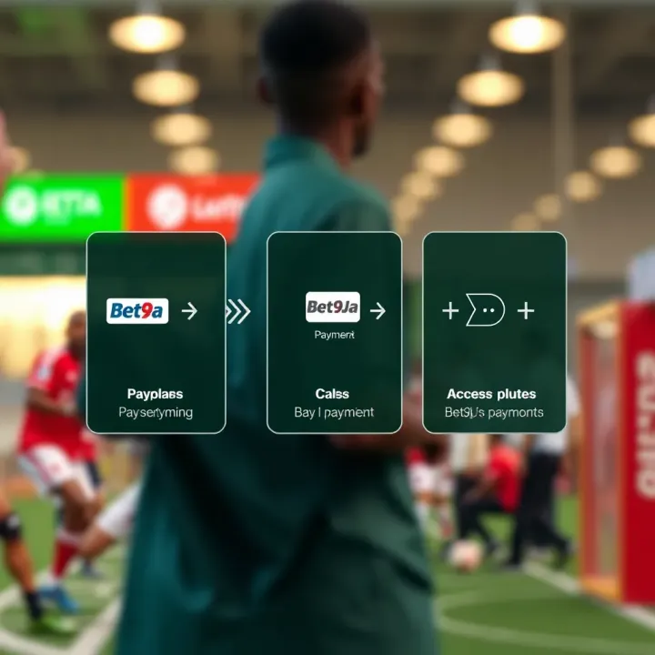 Illustration of various payment options available for Nigerian bettors using Bet9ja with Access Bank support