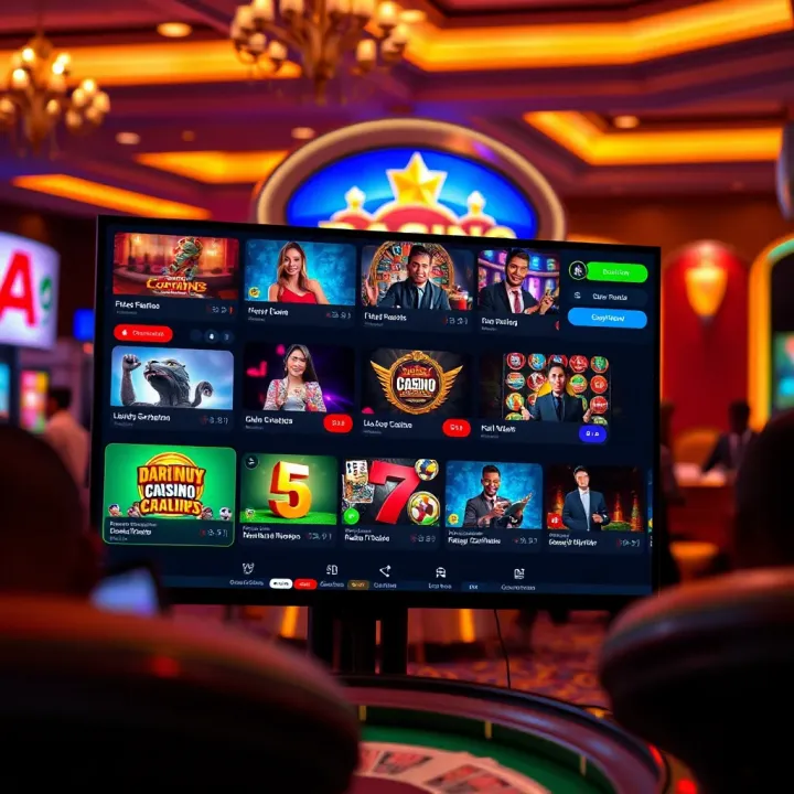 User interface of a Nigerian online casino platform showing various live dealer games and seamless payment options