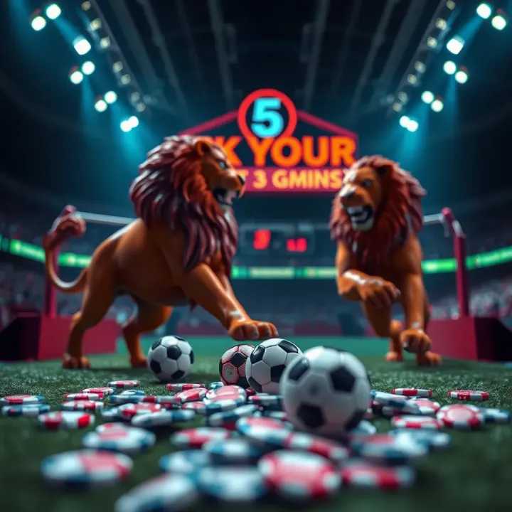Conceptual graphic of risk management to maximize betting gains