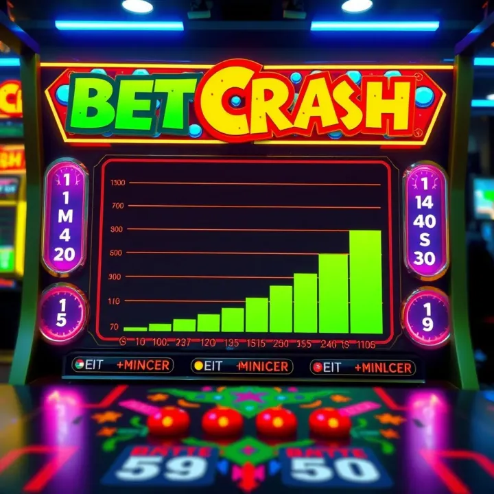 Visual Overview of Bet9ja Crash Game Interface and Multiplier Progression Graphical representation of a fast-paced online betting game interface with increasing multiplier lines