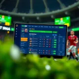 Illustration of a secure online betting platform interface showing safe betting practices